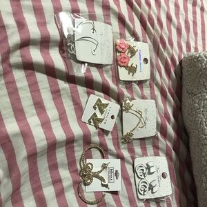 Gold and Silver Floral Hair Accessory Set